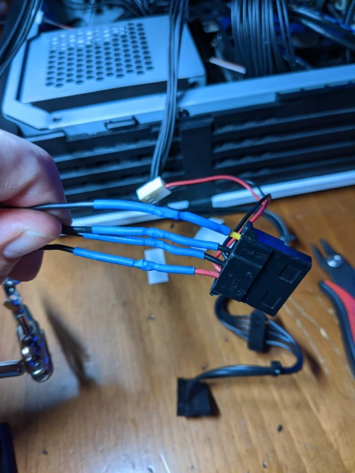 Molex soldering