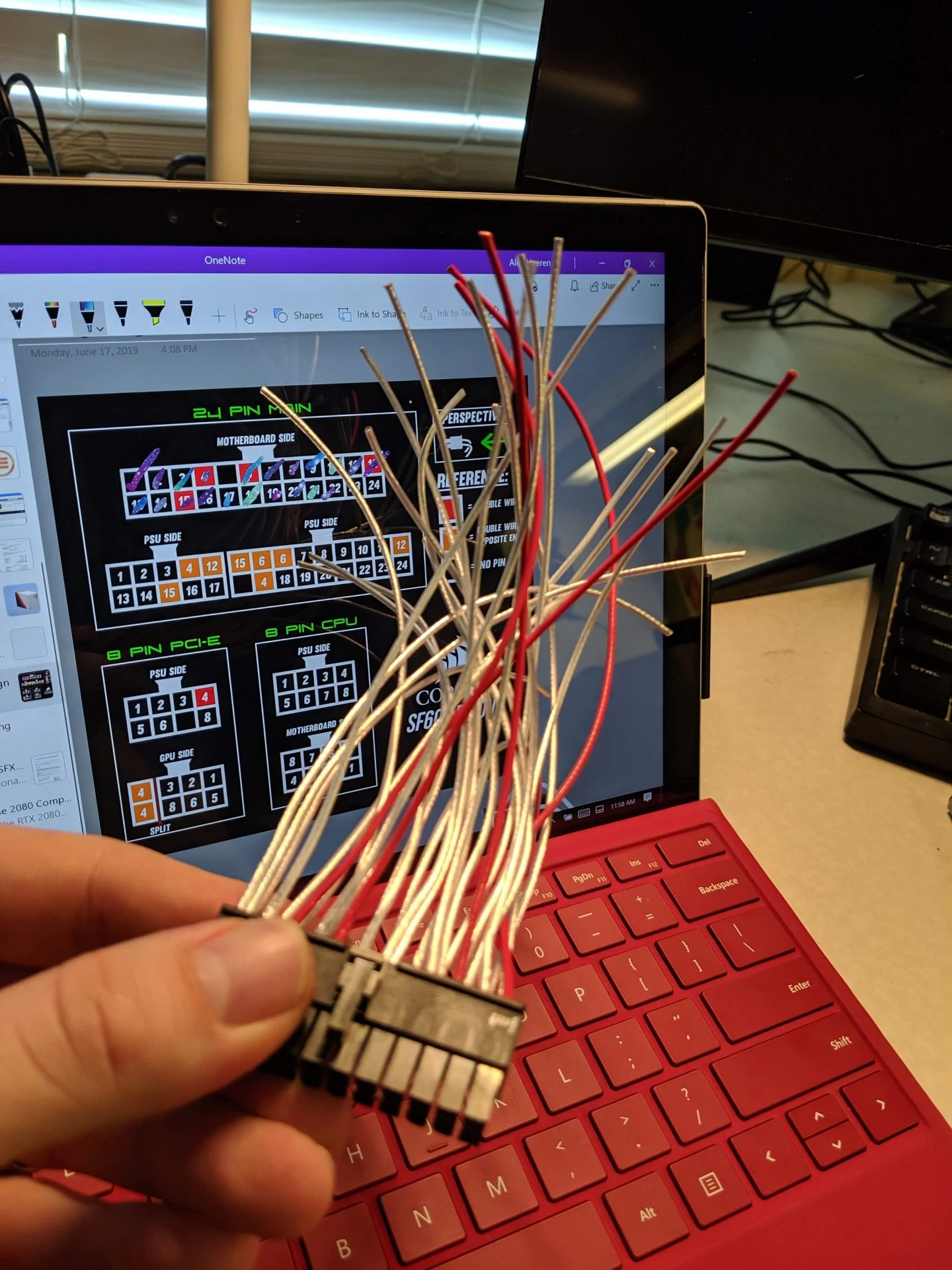 ATX power supply pinout diagram