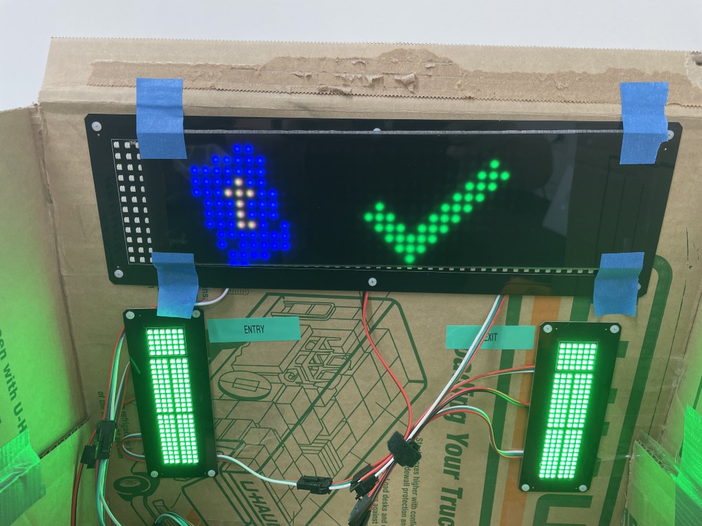 LED display for Ticketmaster event