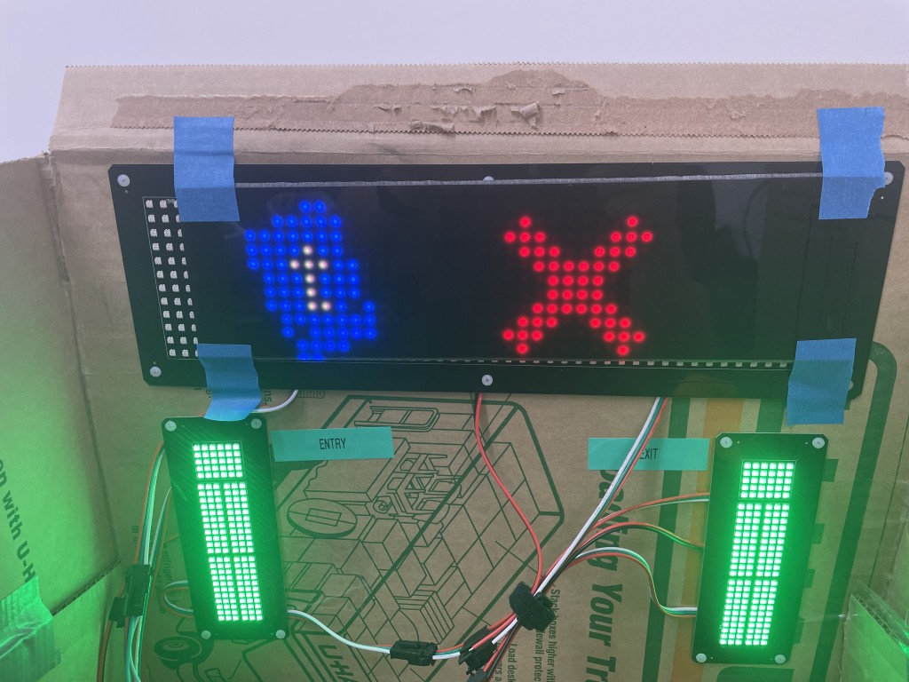 LED display for Ticketmaster event, alternate view